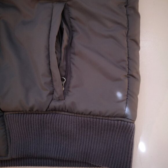 Canyon River Blues Men's Size Large Grey/Brown/White Puffy Vest - Picture 5 of 9